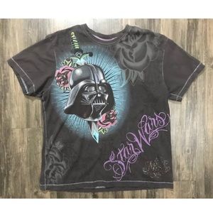Marc Ecko Star Wars 2008 Darth Vader T-Shirt Large